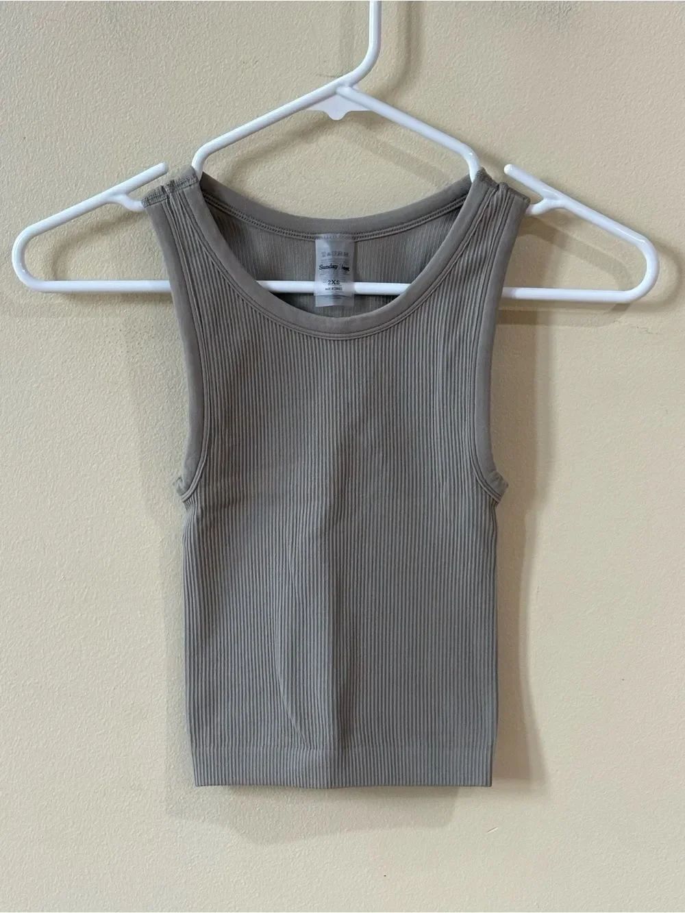 Aritzia Sunday Best Ribbed Tank